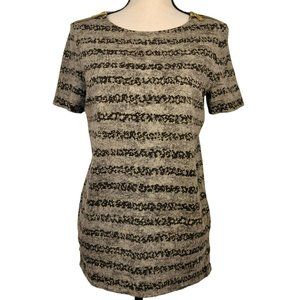 MICHAEL Michael Kors Womans Size Medium Short Sleeve Top Shirt